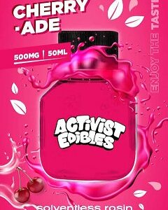 Activistedibles cherryade rosin syrup 500mg|50ml