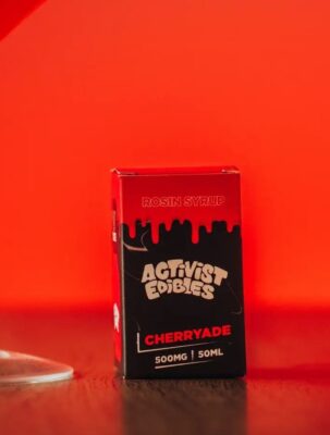 Activistedibles cherryade rosin syrup 500mg|50ml